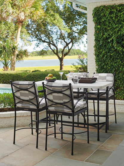 Tommy Bahama Outdoor Pavlova High/Low Bistro Table — View 2