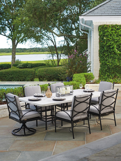 Tommy Bahama Outdoor Pavlova Rectangular Dining Table — View 3