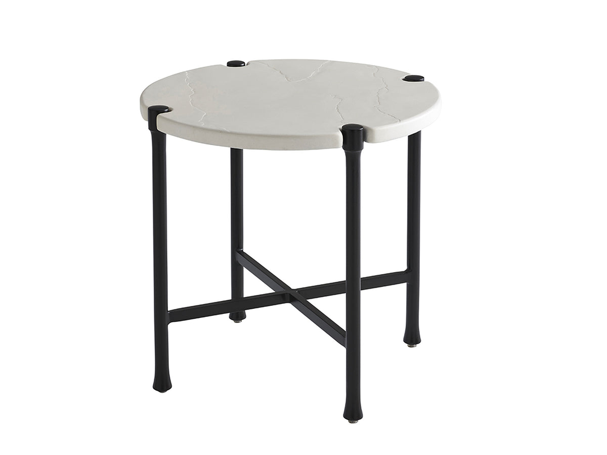 Tommy Bahama Outdoor Pavlova Round End Table