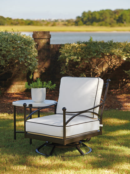 Tommy Bahama Outdoor Pavlova Swivel Lounge Chair — View 2