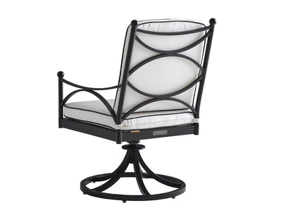 Tommy Bahama Outdoor Pavlova Swivel Rocker Dining Chair — View 4