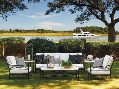 Tommy Bahama Outdoor Pavlova Rectangular Cocktail Table — View 3