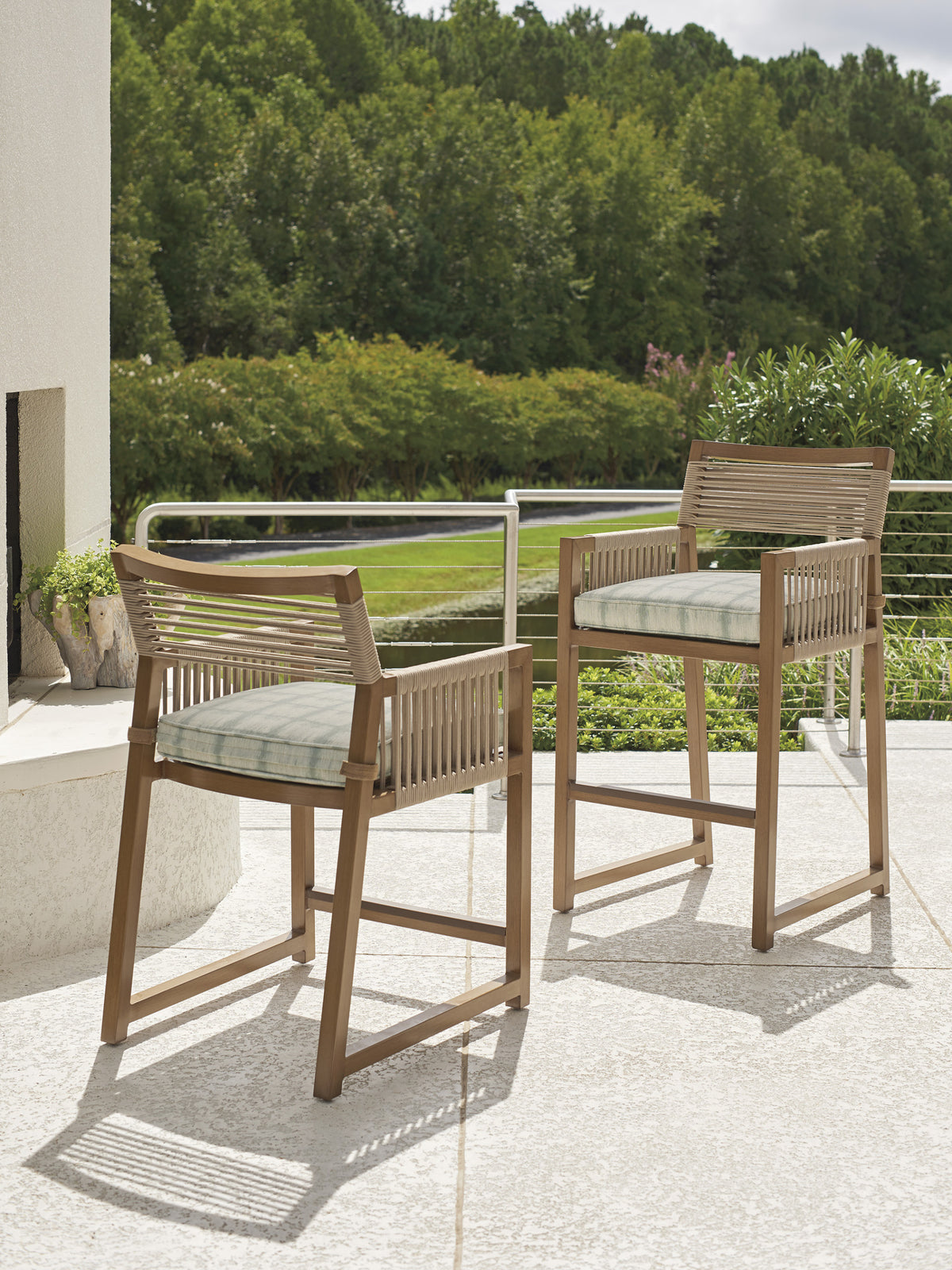 Tommy Bahama Outdoor St Tropez Counter Stool — View 2