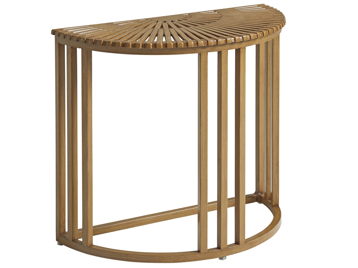 Tommy Bahama Outdoor St Tropez Demilune End Table