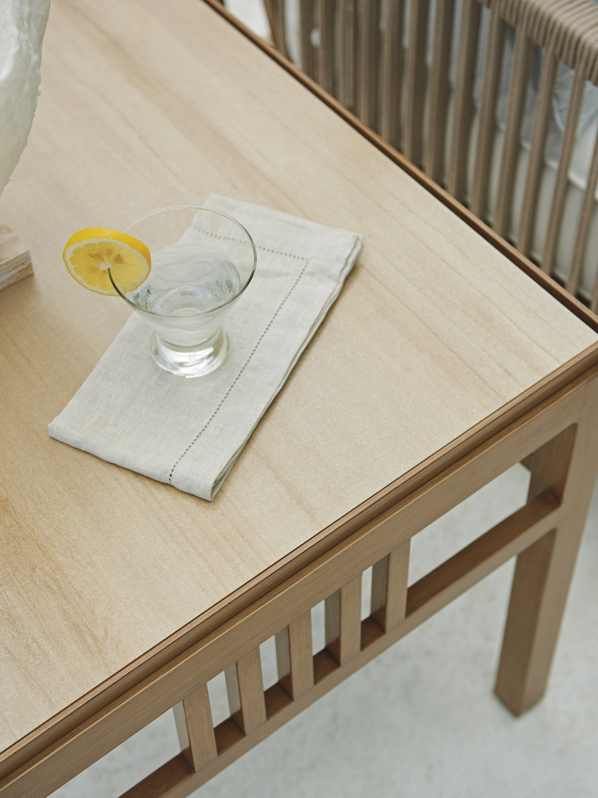 Tommy Bahama Outdoor St Tropez Rectangular End Table — View 4