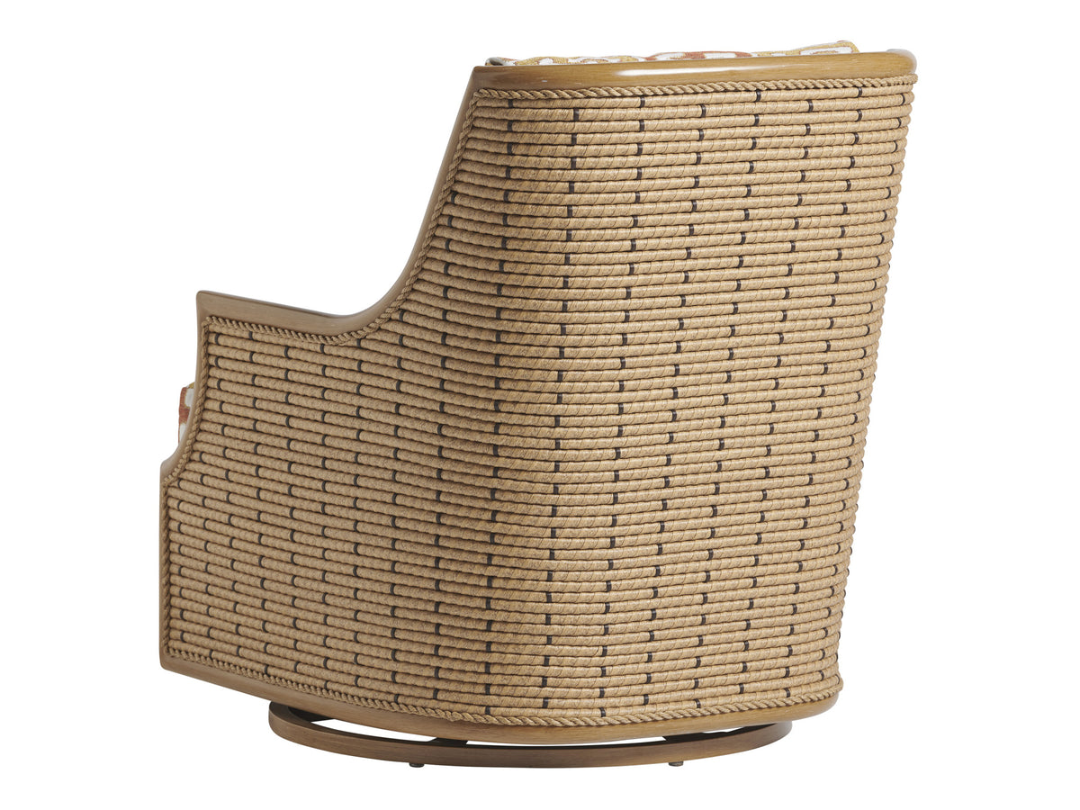 Tommy Bahama Outdoor Los Altos Valley View Swivel Glider Occasional Chair — View 3