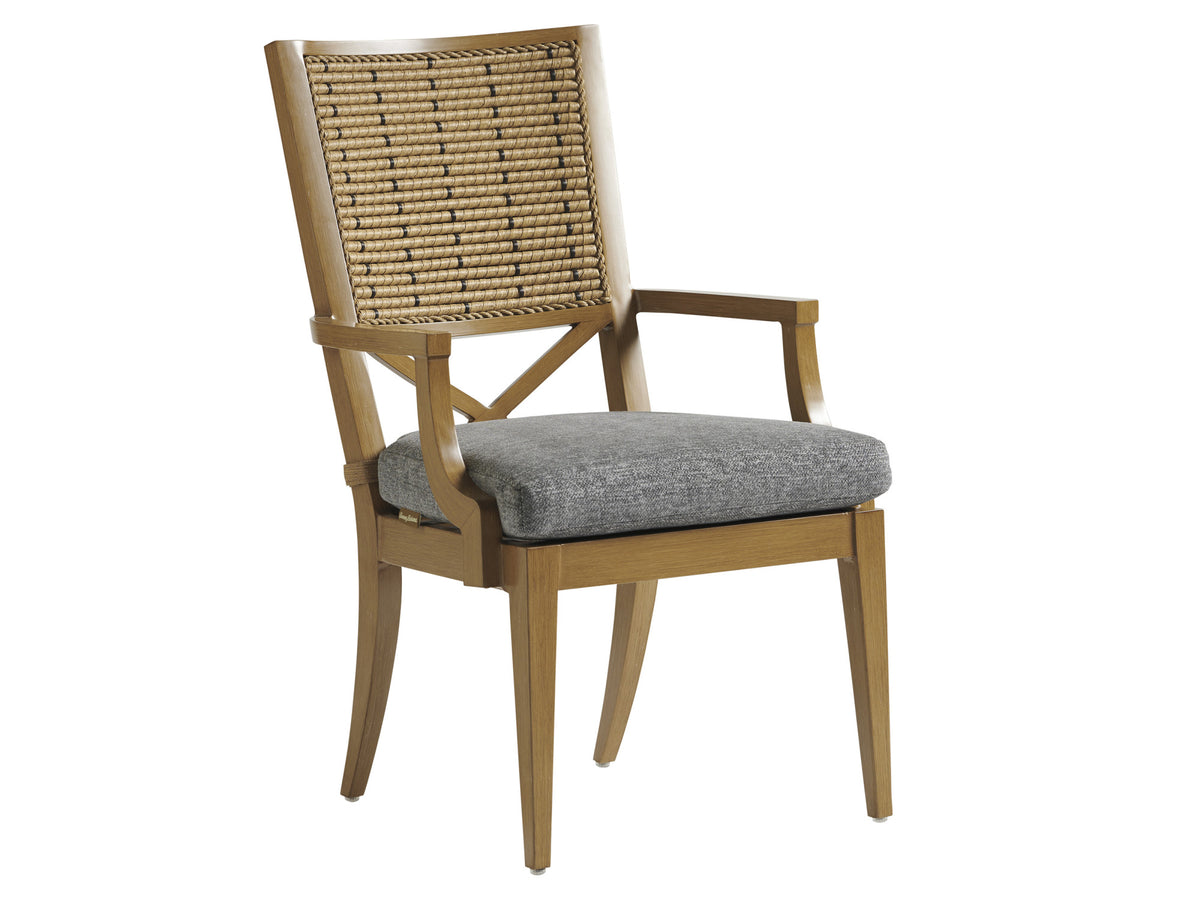 Tommy Bahama Outdoor Los Altos Valley View Arm Dining Chair