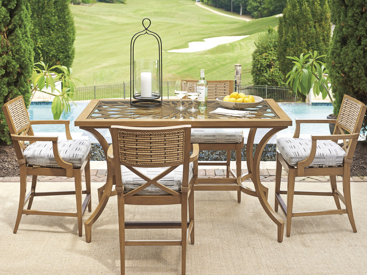 Tommy Bahama Outdoor Los Altos Valley View Bistro Table — View 2
