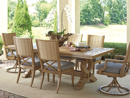 Tommy Bahama Outdoor Los Altos Valley View Rectangular Dining Table — View 2
