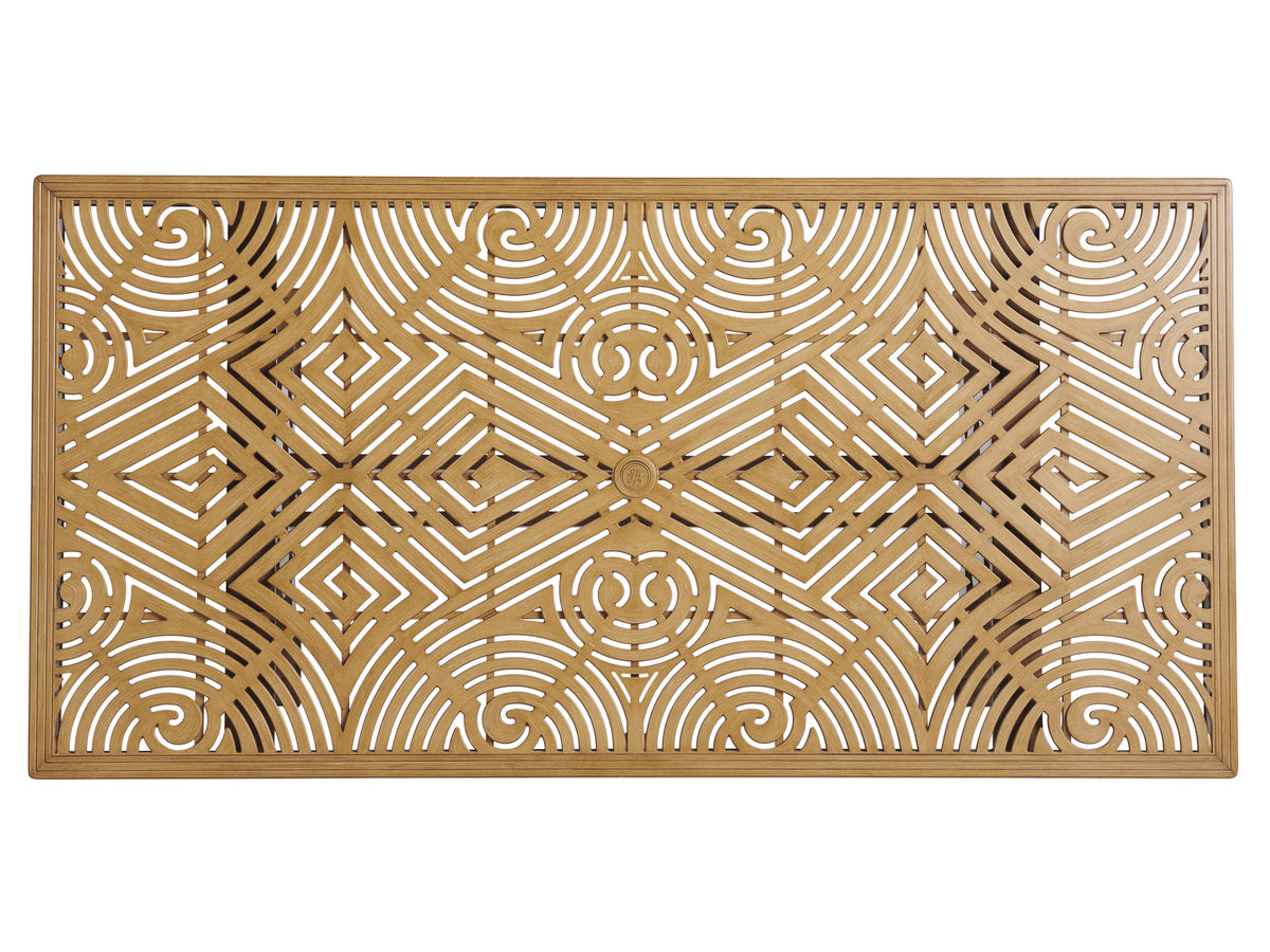 Tommy Bahama Outdoor Los Altos Valley View Rectangular Dining Table — View 4