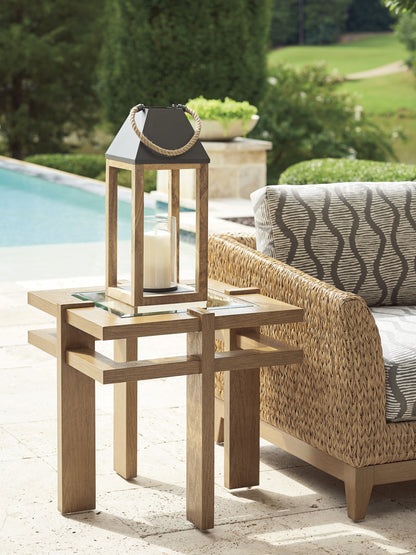 Tommy Bahama Outdoor Los Altos Valley View Square End Table — View 2