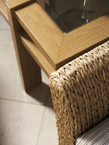 Tommy Bahama Outdoor Los Altos Valley View Square End Table — View 3