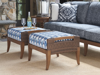 Tommy Bahama Outdoor Harbor Isle Ottoman — View 2
