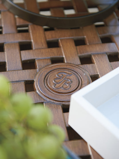 Tommy Bahama Outdoor Harbor Isle Round Dining Table — View 3