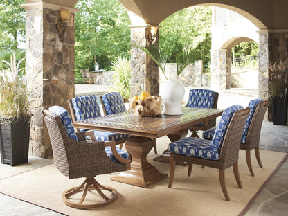 Tommy Bahama Outdoor Harbor Isle Side Dining Chair — View 3