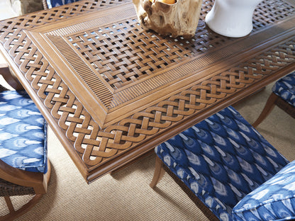 Tommy Bahama Outdoor Harbor Isle Rectangular Dining Table — View 3