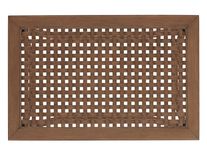 Tommy Bahama Outdoor Harbor Isle Rectangular Cocktail Table — View 4