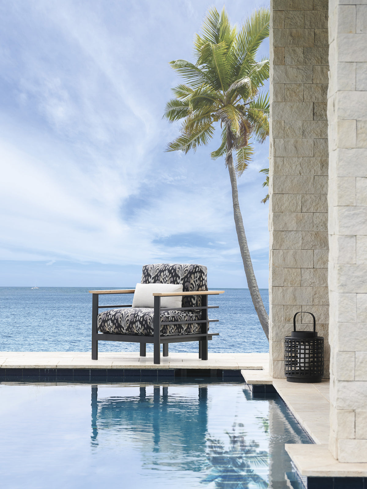 Tommy Bahama Outdoor South Beach Lounge Chair — View 2