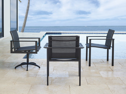 Tommy Bahama Outdoor South Beach Swivel Rocker Dining Chair — View 2