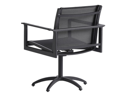 Tommy Bahama Outdoor South Beach Swivel Rocker Dining Chair — View 3