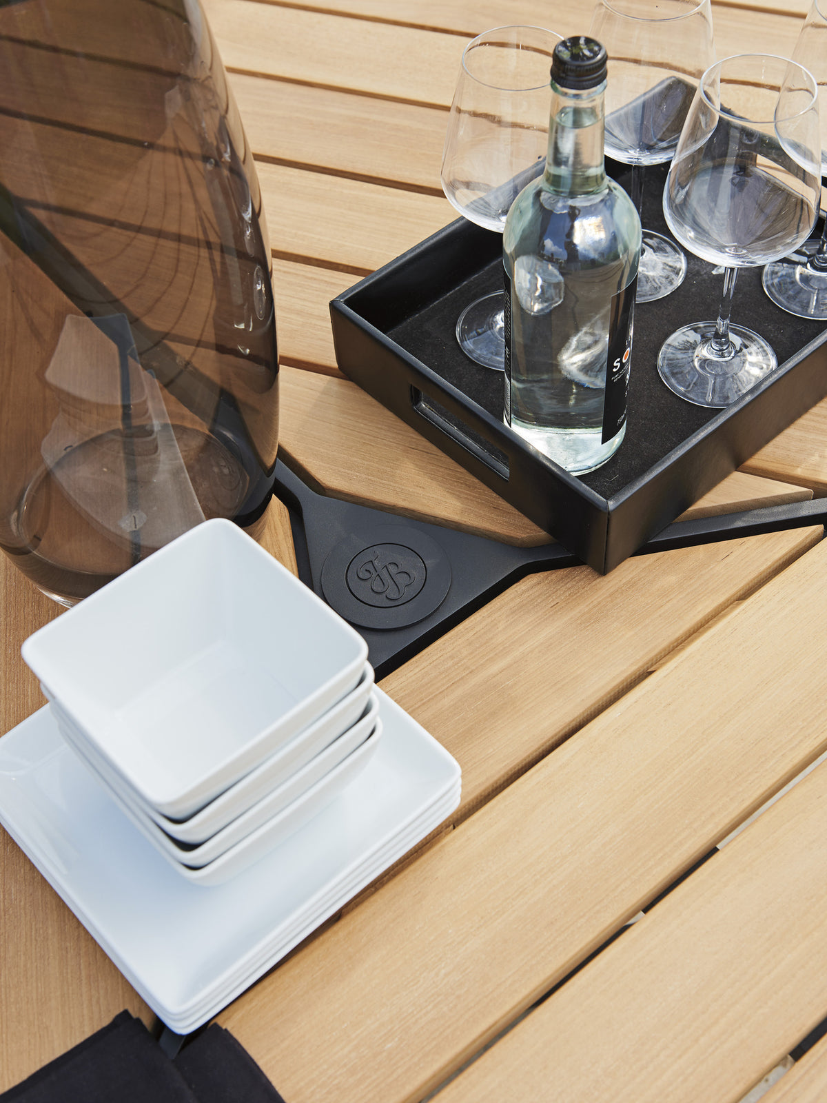 Tommy Bahama Outdoor South Beach Round Dining Table — View 4