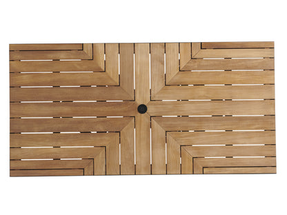 Tommy Bahama Outdoor South Beach Rectangular Dining Table — View 4