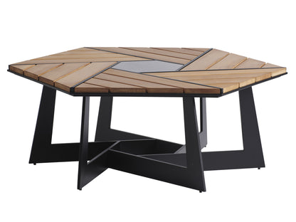 Tommy Bahama Outdoor South Beach Hexagonal Cocktail Table