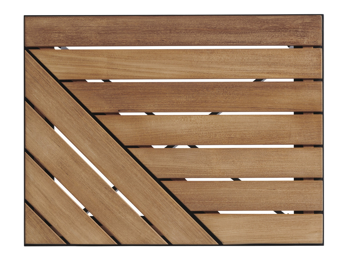 Tommy Bahama Outdoor South Beach Square End Table — View 4