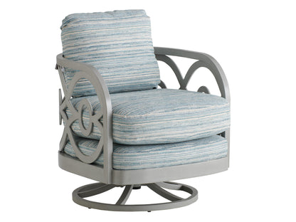Tommy Bahama Outdoor Silver Sands Occasional Swivel Chair