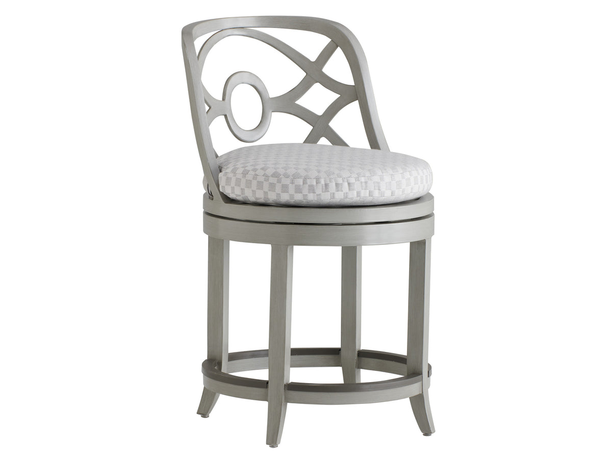 Tommy Bahama Outdoor Silver Sands Swivel Counter Stool