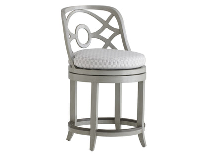 Tommy Bahama Outdoor Silver Sands Swivel Counter Stool