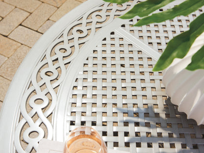 Tommy Bahama Outdoor Silver Sands Round Dining Table — View 3