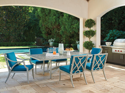 Tommy Bahama Outdoor Silver Sands Rectangular Dining Table — View 2