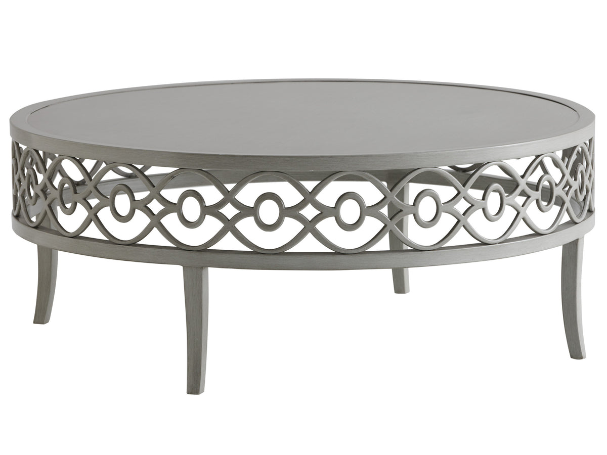 Tommy Bahama Outdoor Silver Sands Round Cocktail Table