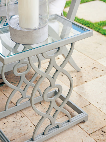 Tommy Bahama Outdoor Silver Sands Rectangular Spot Table — View 3