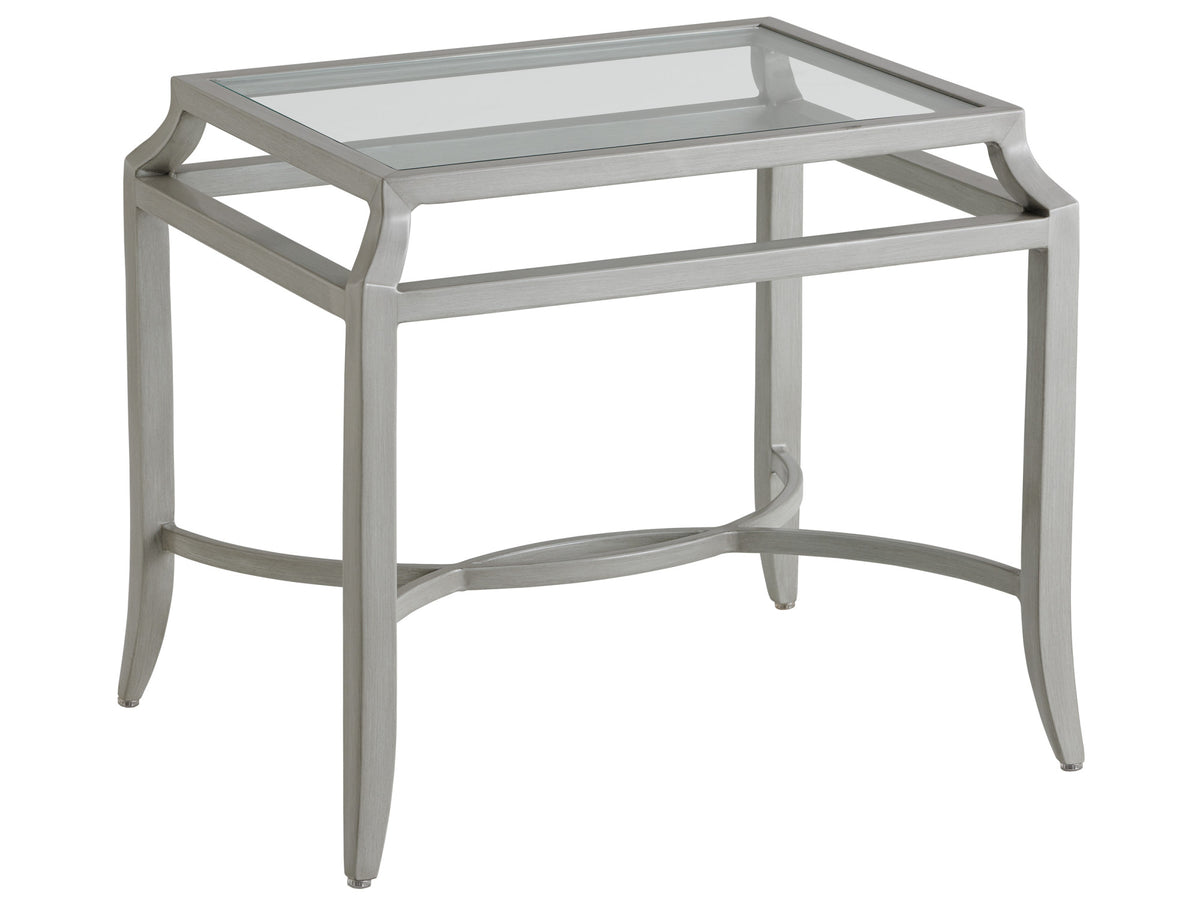 Tommy Bahama Outdoor Silver Sands Rectangular End Table