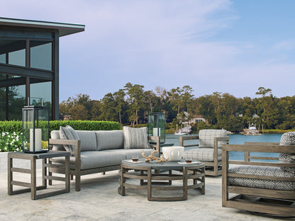Tommy Bahama Outdoor La Jolla Round Cocktail Table — View 3