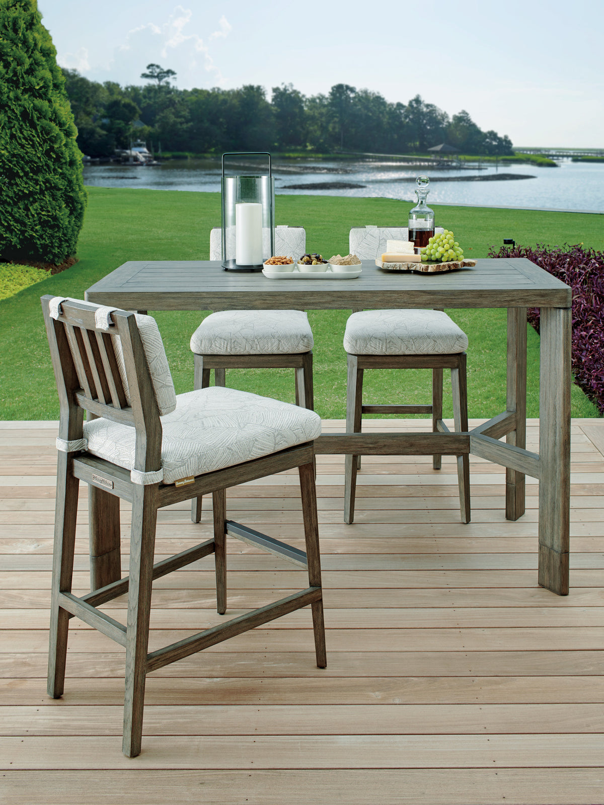 Tommy Bahama Outdoor La Jolla Bar Stool — View 2