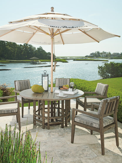 Tommy Bahama Outdoor La Jolla Round Dining Table — View 2