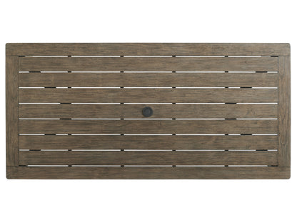 Tommy Bahama Outdoor La Jolla Rectangular Dining Table — View 4