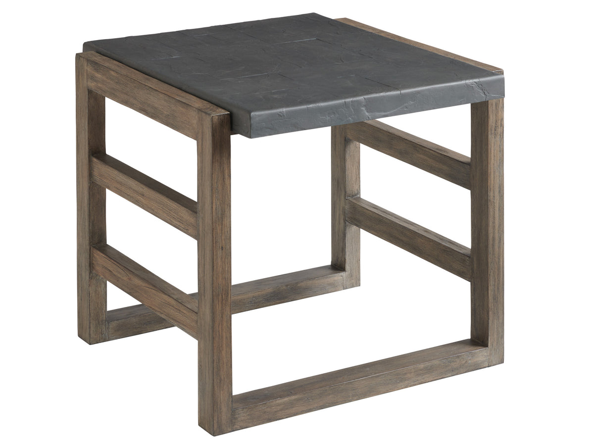 Tommy Bahama Outdoor La Jolla Cast Top Rectangular End Table