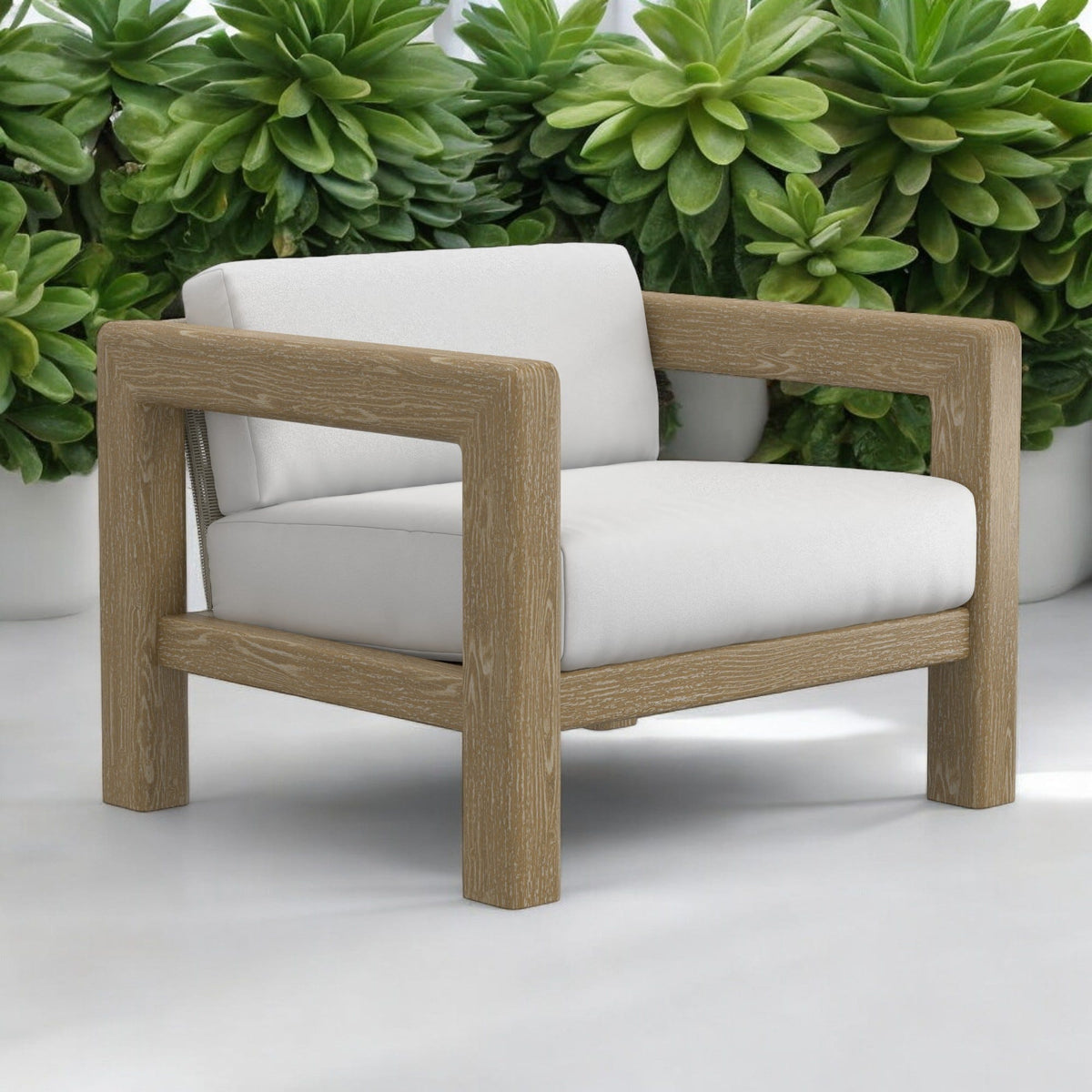Sunset West Sedona Club Chair in Canvas Canvas, No Welt — View 3
