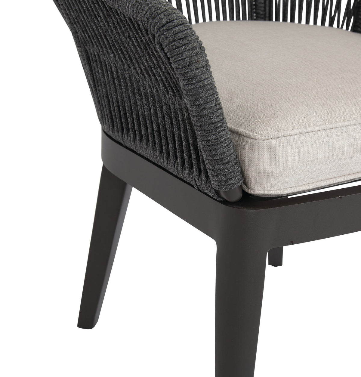 Sunset West Milano Dining Chair in Echo Ash w/ Self Welt — View 10