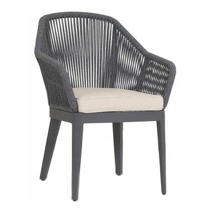 Sunset West Milano Dining Chair in Echo Ash w/ Self Welt — View 8