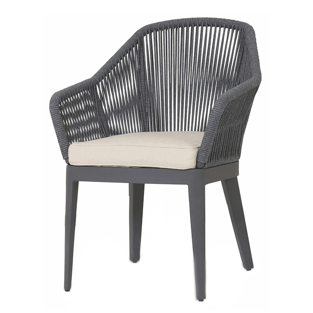 Sunset West Milano Dining Chair in Echo Ash w/ Self Welt — View 9