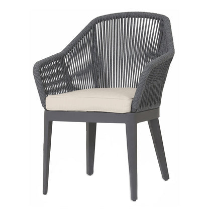 Sunset West Milano Dining Chair in Echo Ash w/ Self Welt — View 9