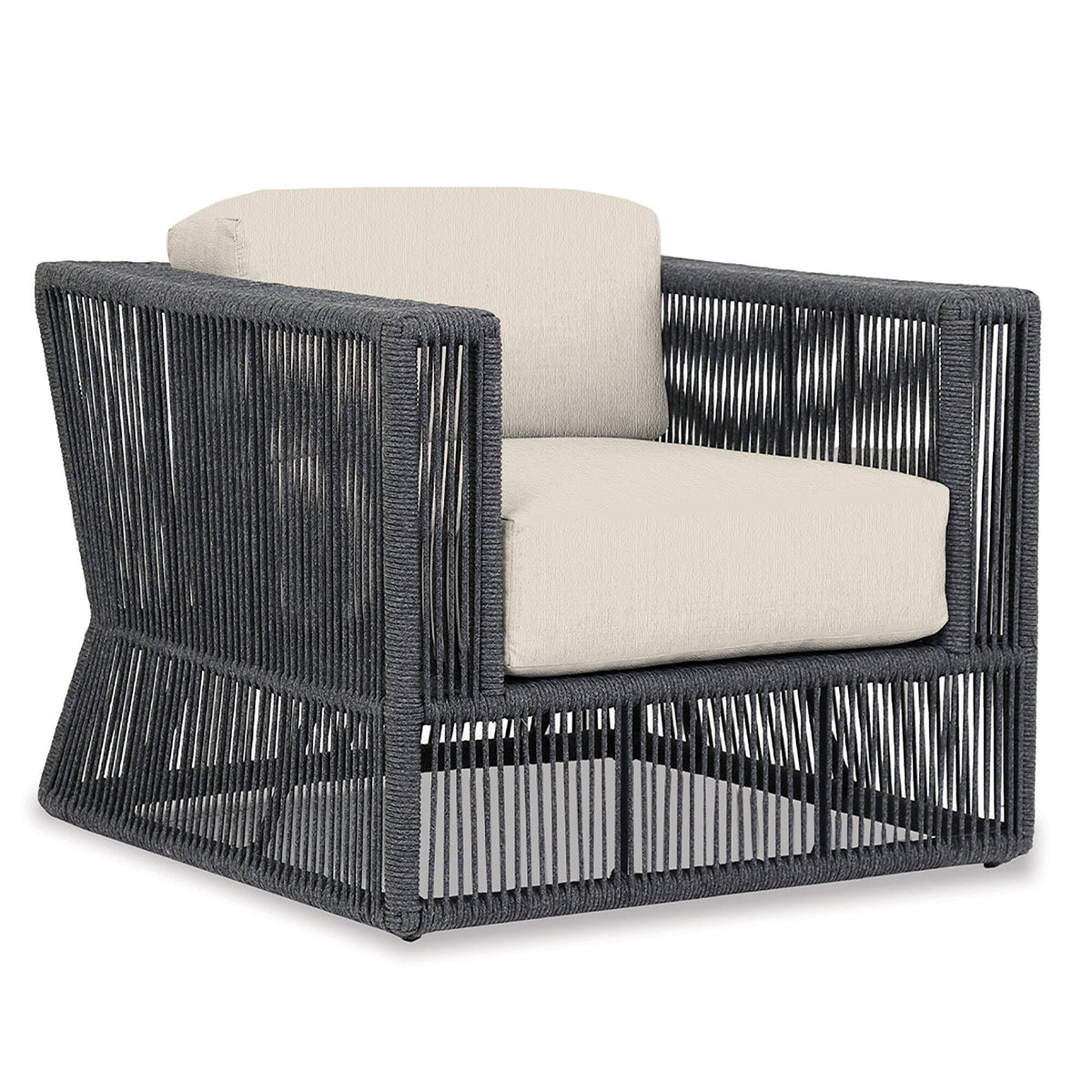 Sunset West Milano Club Chair in Echo Ash w/ Self Welt — View 9