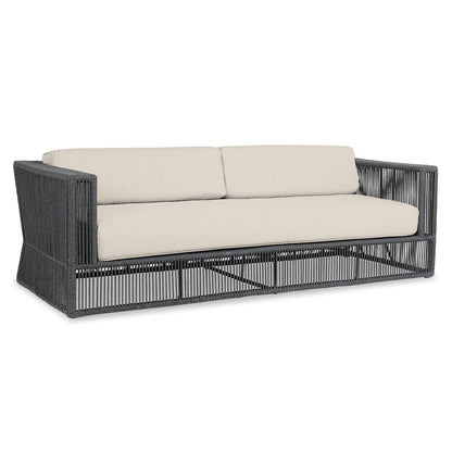 Sunset West Milano Sofa in Echo Ash w/ Self Welt — View 8