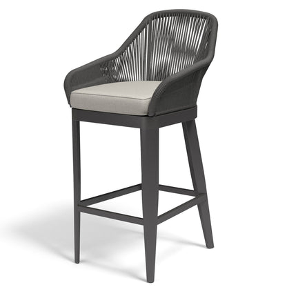 Sunset West Milano Barstool in Echo Ash w/ Self Welt — View 7