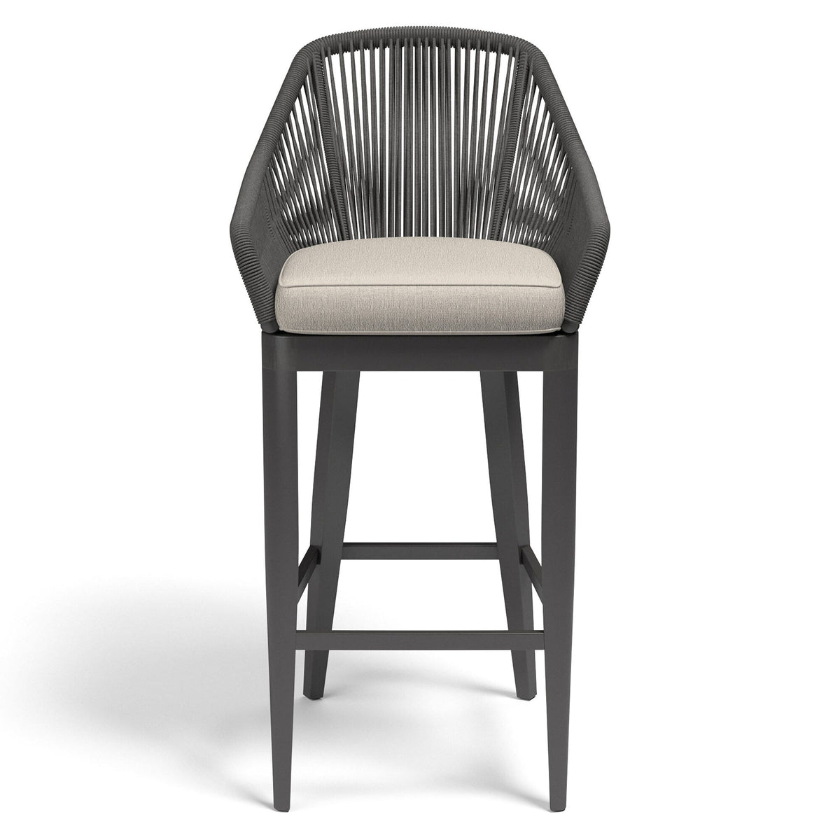 Sunset West Milano Barstool in Echo Ash w/ Self Welt — View 8